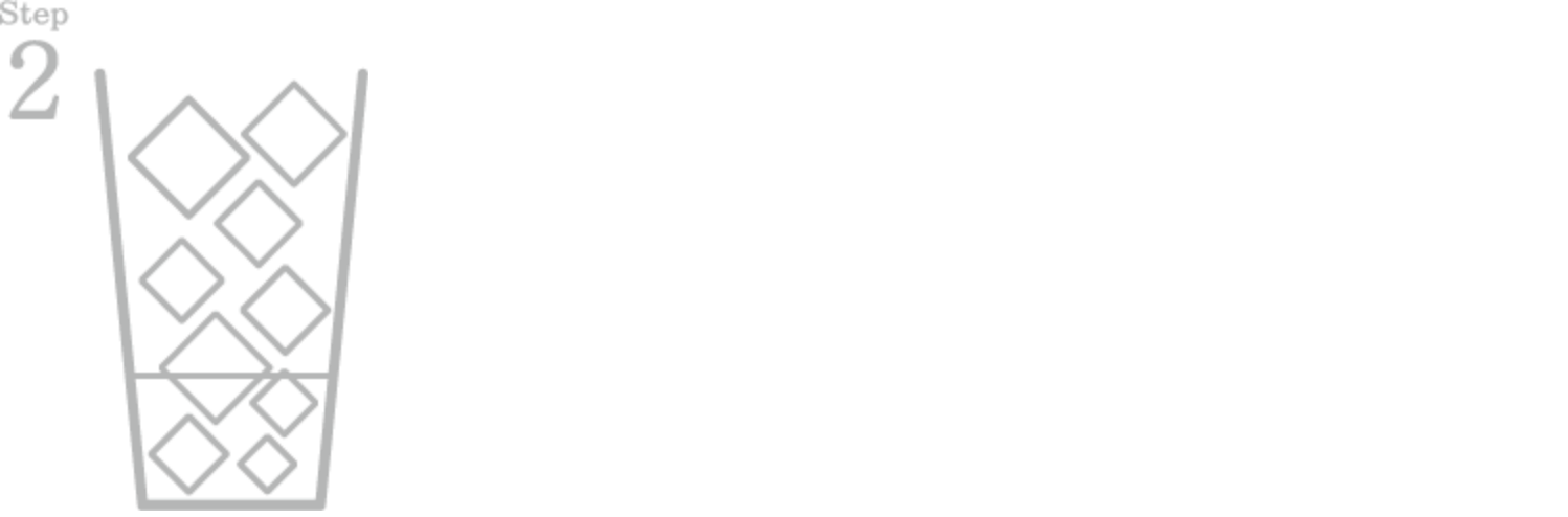 グラスの1/4くらいまで白岳KAORUを注ぐレモン果汁をお好みの量少し足す